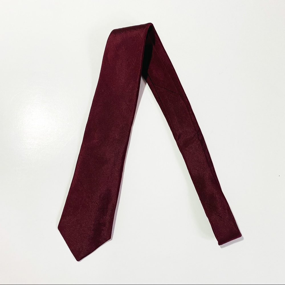 Frederick & Nelson burgundy neck tie